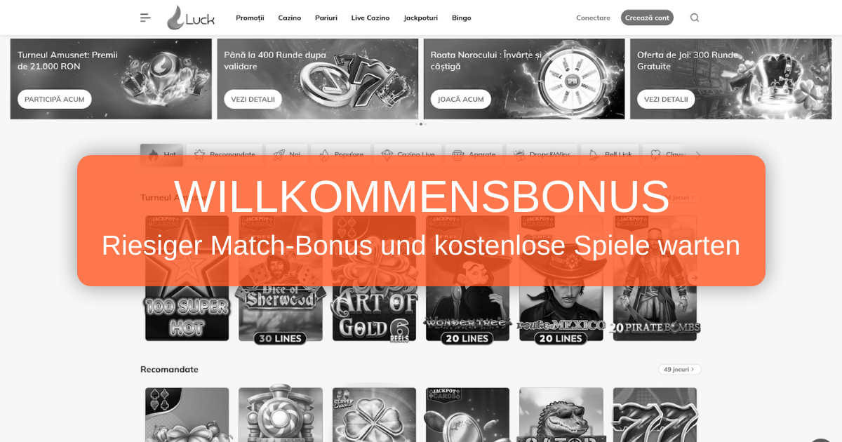 Luck Casino für Deutschland